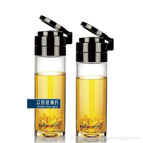 Portable Glass Cup with Small Tea Warehouse B84/ B84/ B94/B95